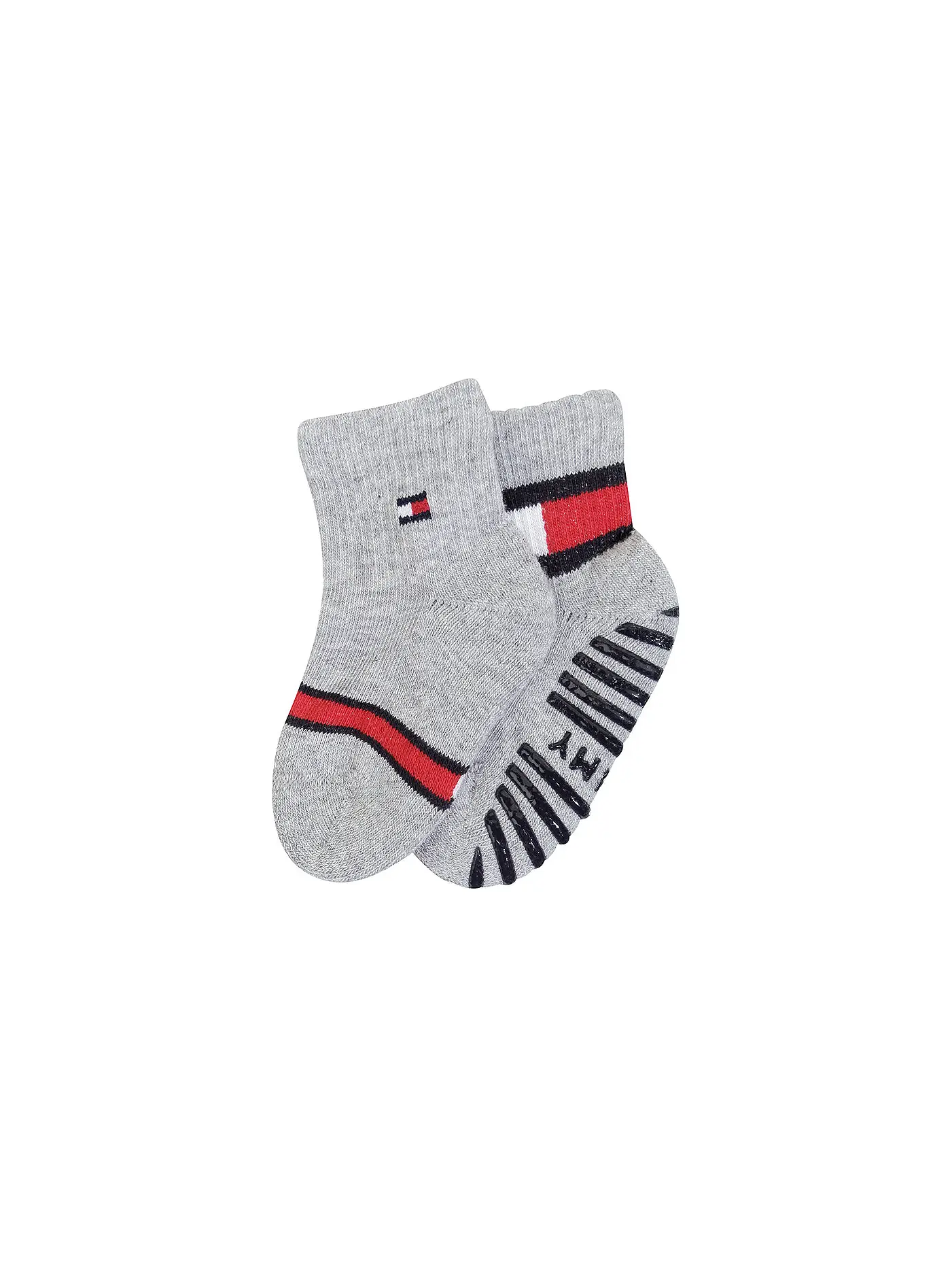 TOMMY HILFIGER | Jungen ABS Socken light grey mel | 